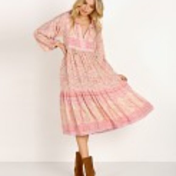 Spell and the Gypsy Collective Poinciana Gown Small - Picture 2 of 11